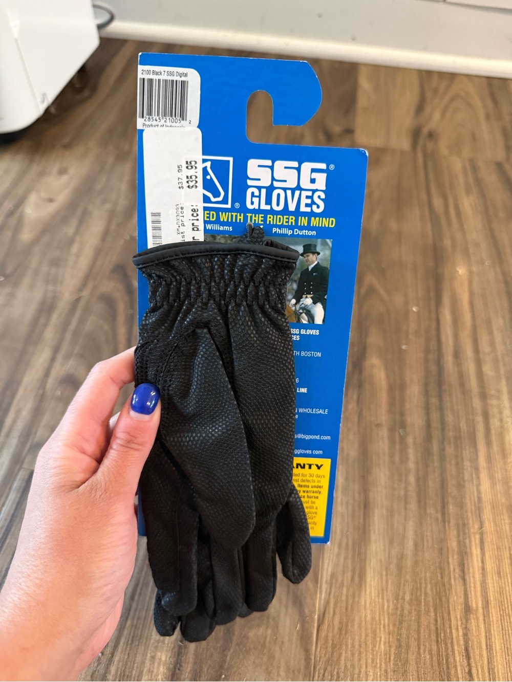 SSG Digital Riding Gloves - Picture 2 of 2